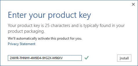 Key Active Office 2013 Pro Plus