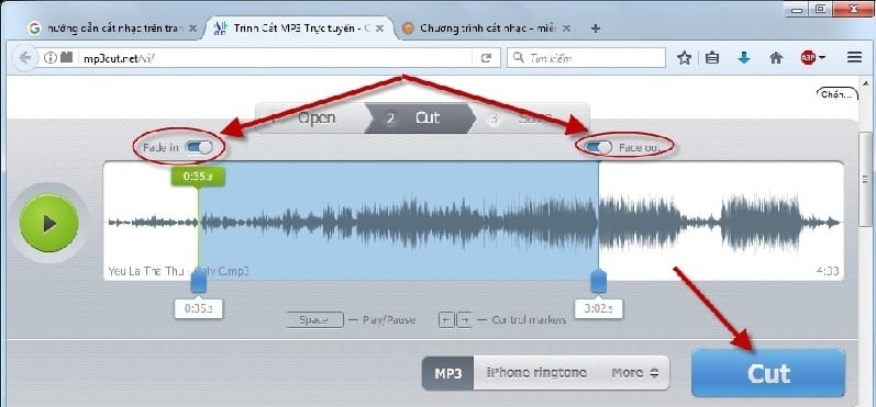 Cách cắt ghép nhạc MP3 online trực tuyến nhanh nhất