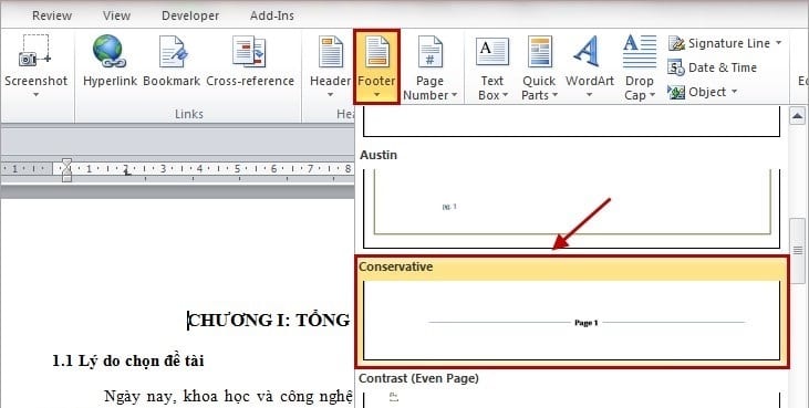 Cách đánh số trang trong Word 2010, 2013, 2016 & 2019