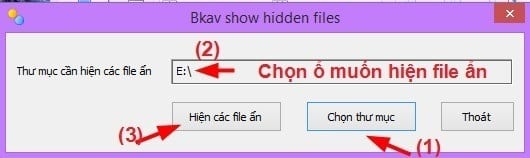 Cách hiện file ẩn trong USB do virus gây ra