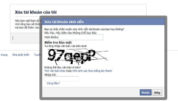 Cách xóa tài khoản Facebook vĩnh viễn đơn giản nhất