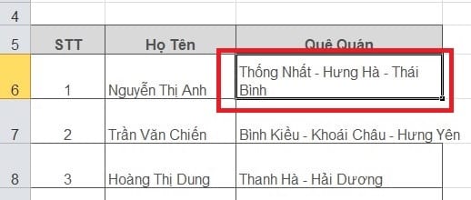 Cách xuống dòng trong Excel 2010, 2013, 2016 & 2019