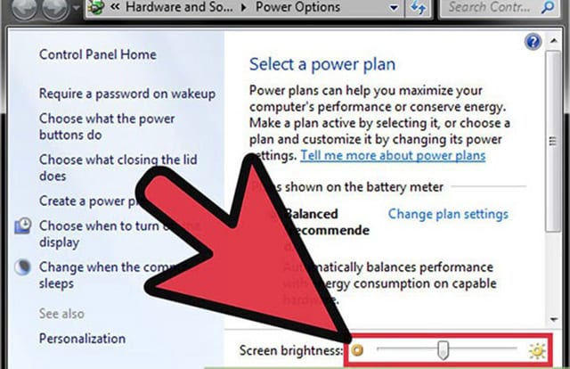 Cách chỉnh độ sáng màn hình máy tính laptop PC Win 7, Win 10