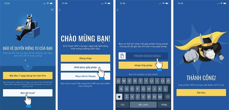 Chia sẻ Key HMA Pro VPN miễn phí cập nhật liên tục