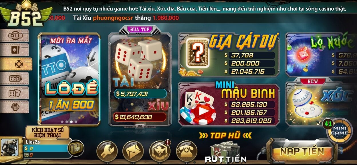 Game bài B52 