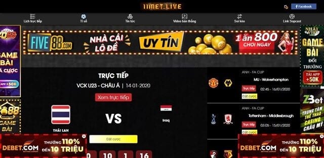 11met tv – Xem bóng đá trực tuyến miễn phí ngay hôm nay với 11met.tv