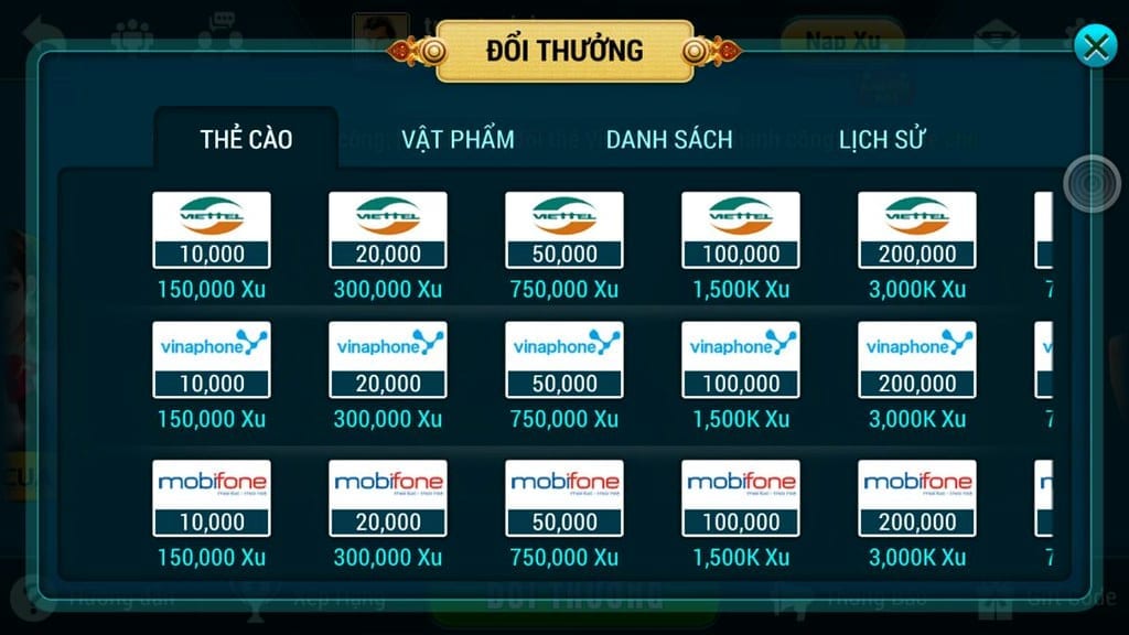 Game bài đổi thưởng trực tuyến