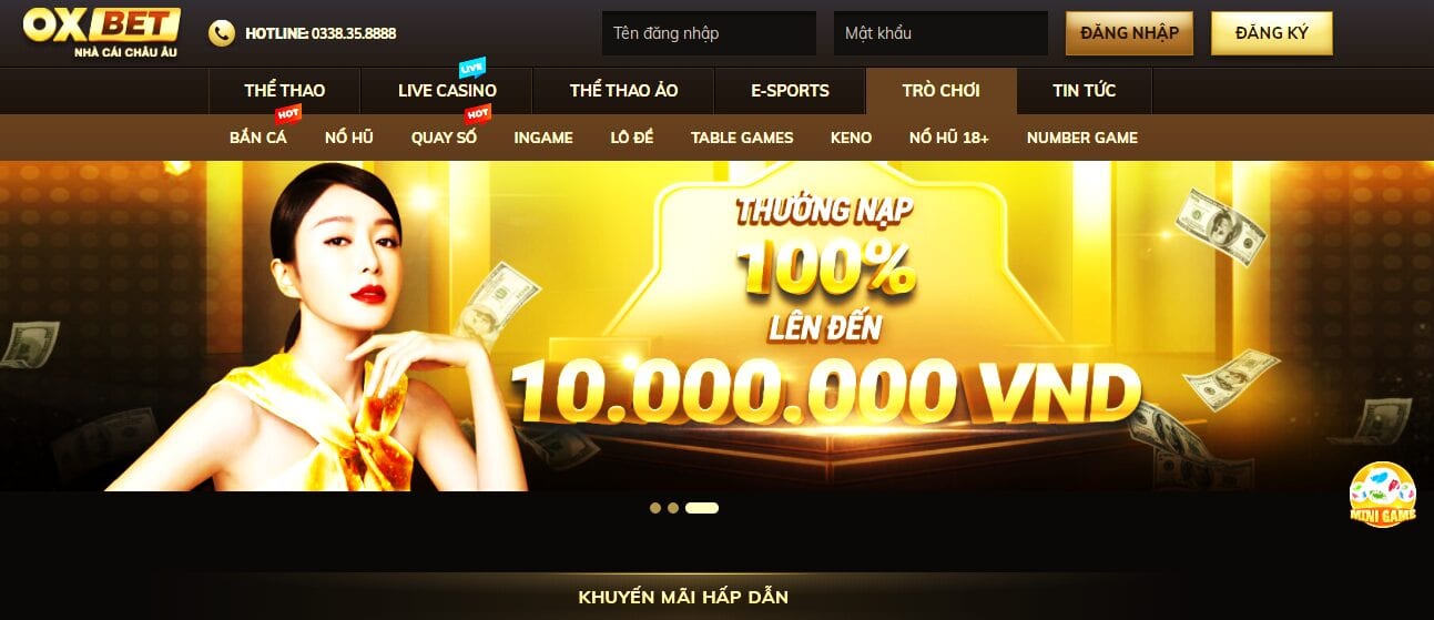 Oxbet – chi tiết nhà cái cá cược Oxbet hàng đầu Châu Âu