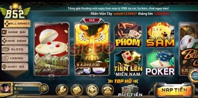 Cổng game B52 