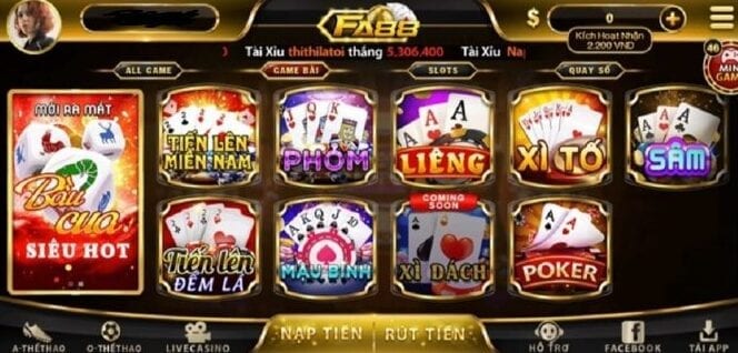 cổng game Fa88 Club