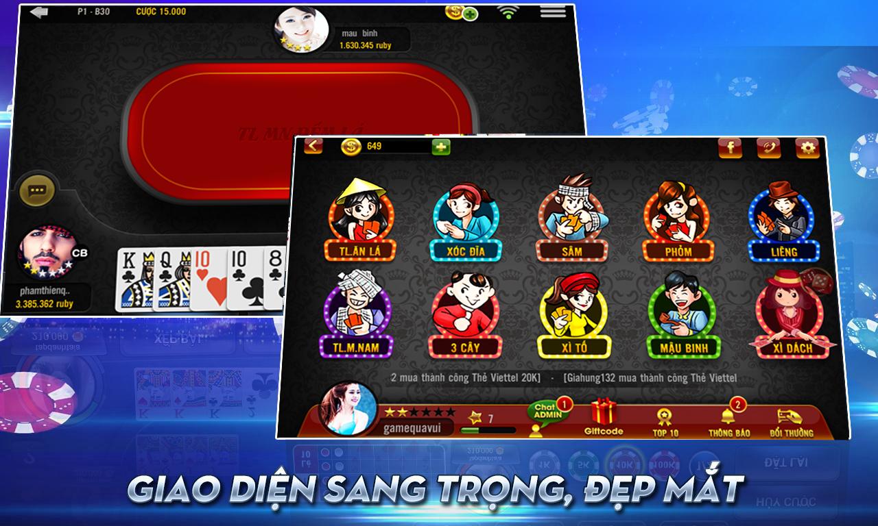 Phiên bản game đổi thưởng mới 