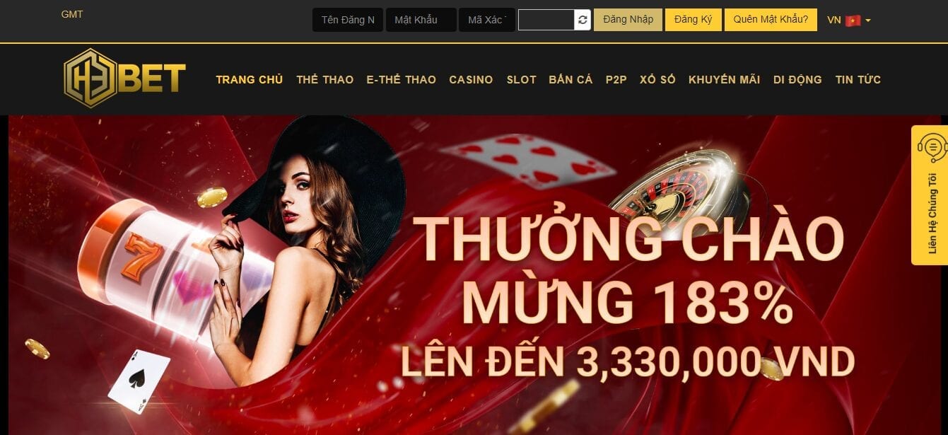 H3bet – Nhà cái trực tuyến đón đầu xu thế người chơi