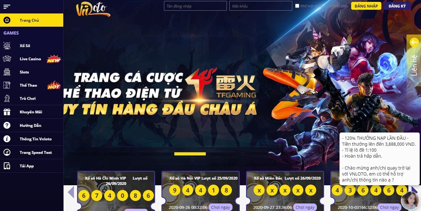 Vnloto – Người chơi thông minh chọn sân chơi đẳng cấp