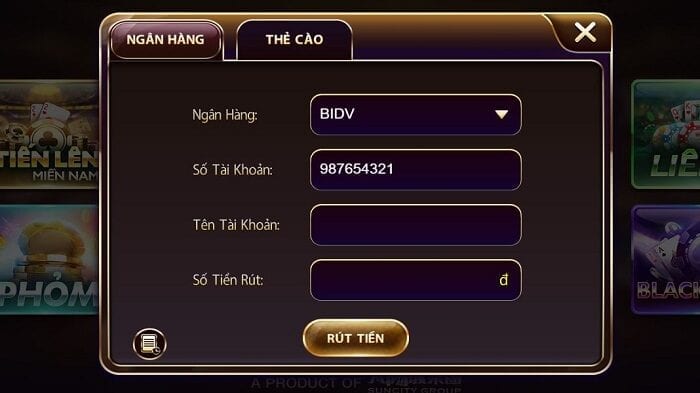 cách nạp và rút tiền Game bài ZOWIN