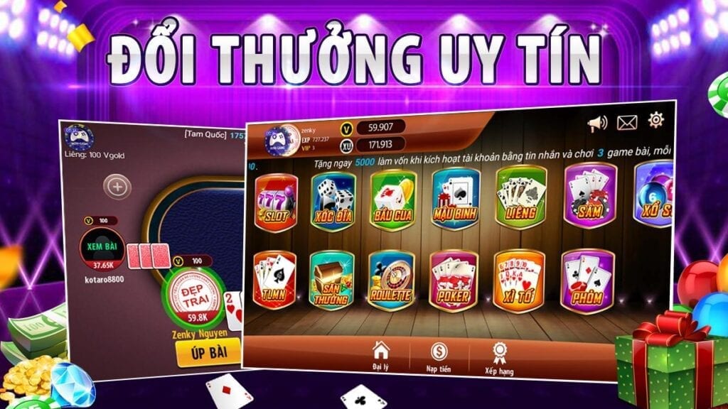 Một bước lên mây cùng game bài tiến lên