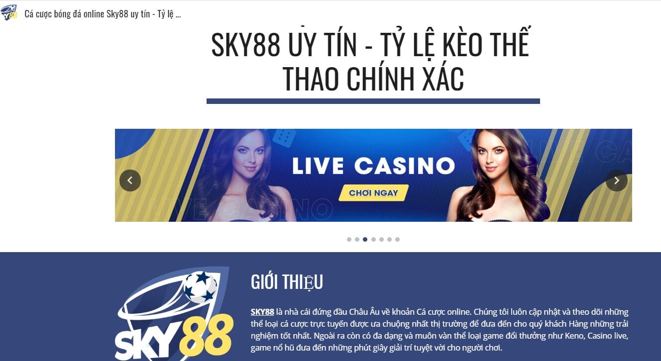 Nhà cái SKY88 lừa đảo người chơi hàng tỷ đúng hay sai?