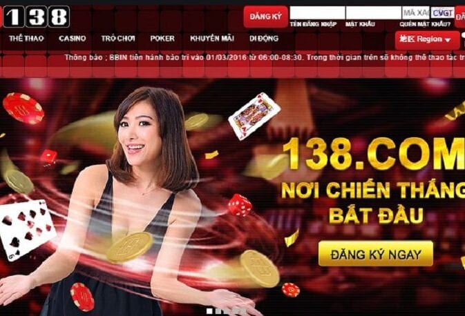 Siêu khuyến mãi tại nhà cái 138bet