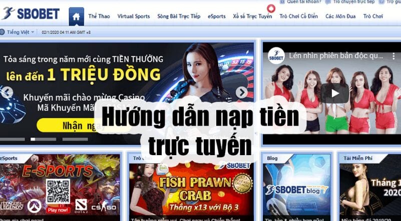 Hướng dẫn giao dịch tại nhà cái Sbobet 