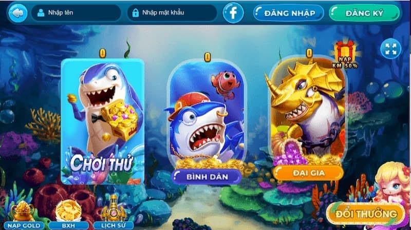 Cổng game Làng Bắn Cá