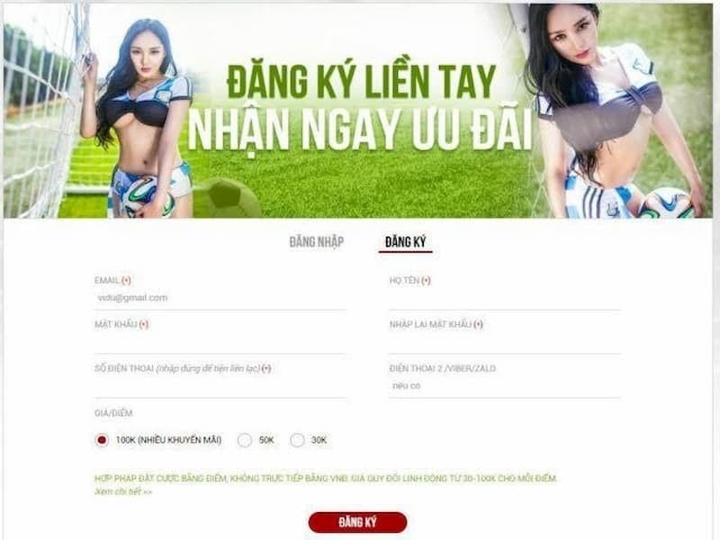 Đăng ký tài khoản Mibet