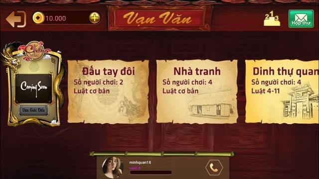 Chắn Vạn Văn online