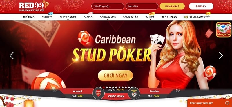 cá cược Domino online tại Red88