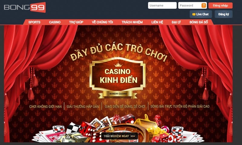 Hướng dẫn tham gia Baccarat tại nhà cái Bong99