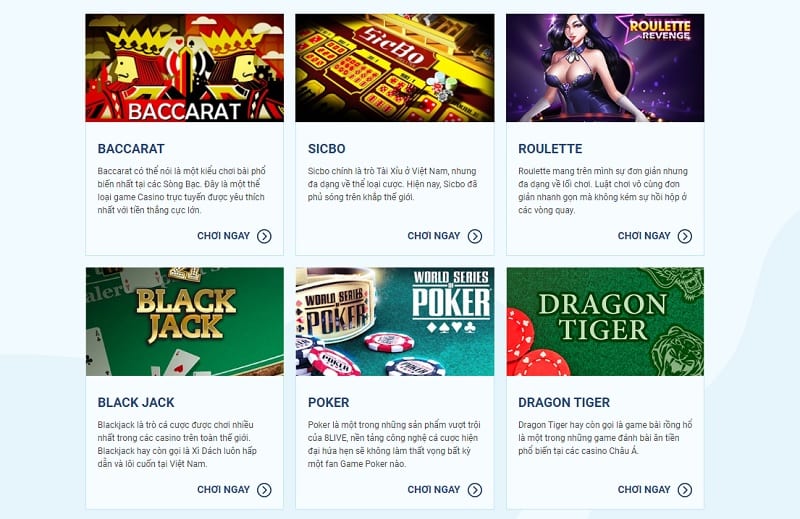 Hướng dẫn chơi Blackjack