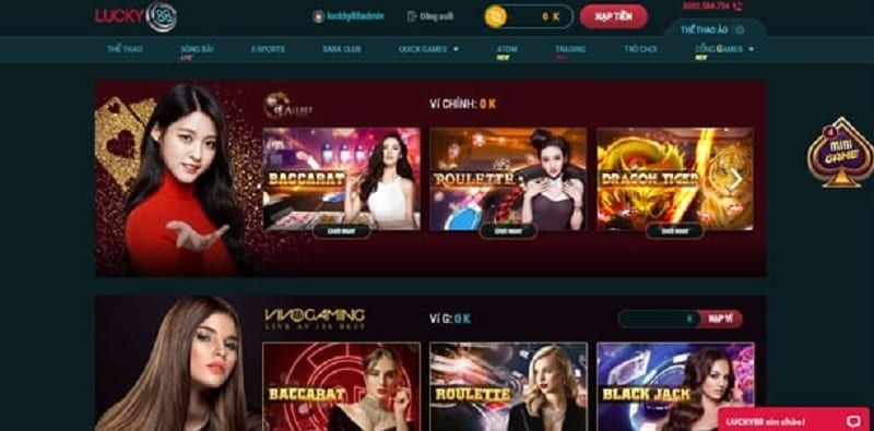 tham gia Sicbo tại nhà cái Lucky88