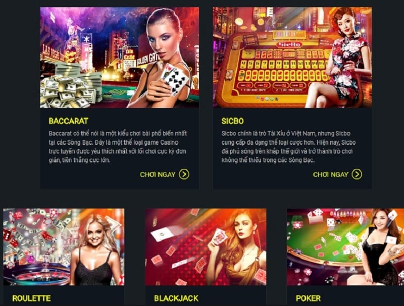  chơi game bài Blackjack tại 8Live