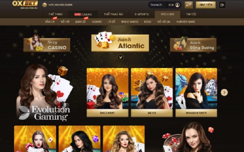  chơi Roulette tại nhà cái Oxbet