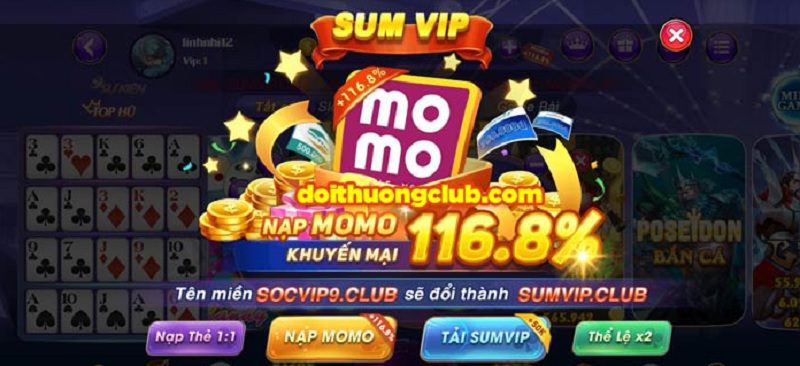 Giới thiệu về cổng game hàng đầu thị trường SumVip hấp dẫn