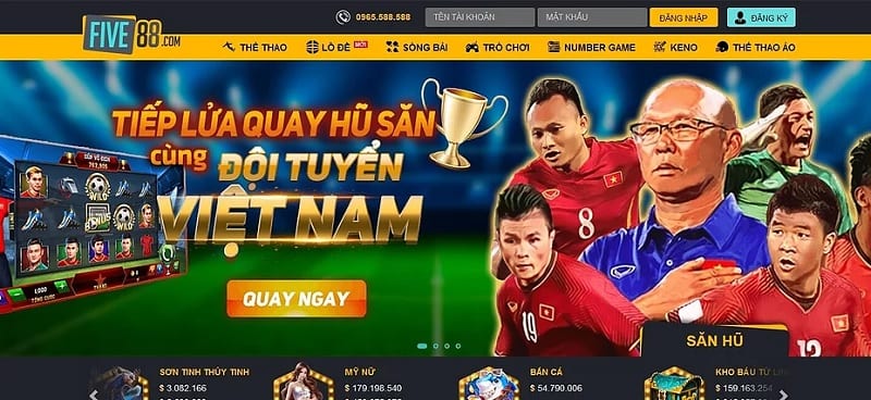 Review nhà cái uy tín nhất việt nam Five88 tại kiemtieu