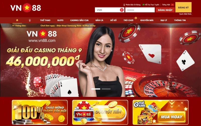 Chơi game tại VN88 an toàn, không để anh em phải lo lắng