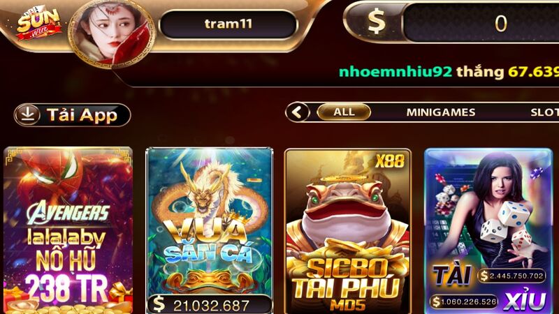 Cập nhật link chơi game đổi thưởng Sunwin mới nhất hiện nay