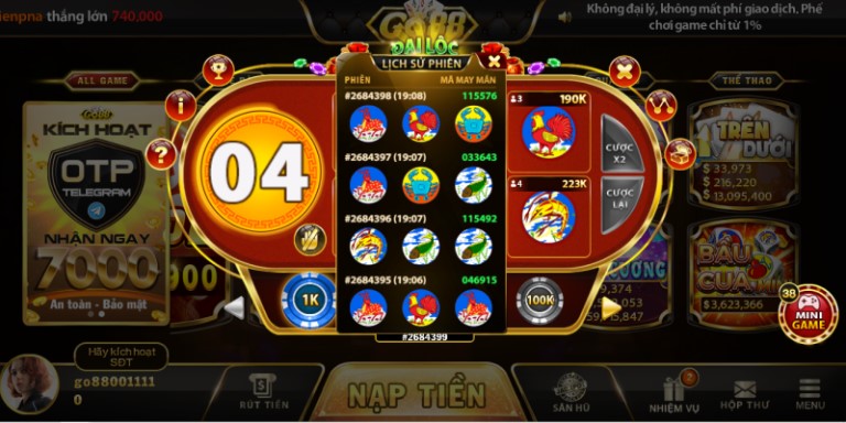 Phân biệt hai bản game bầu cua Go88 2022 và 2023 