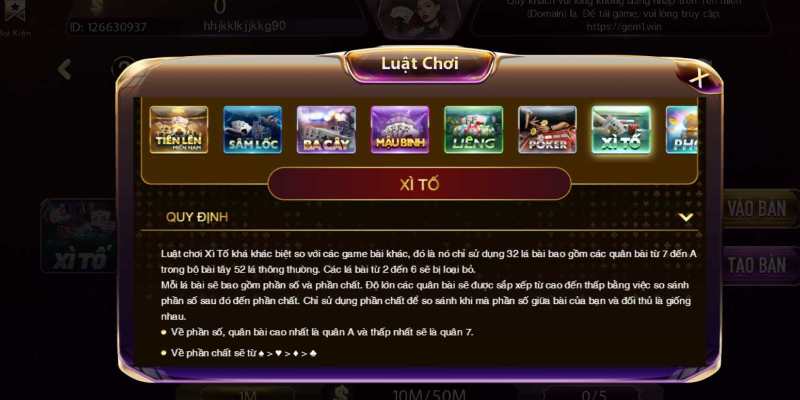 Cách tham gia game bài xì tố ở Sunwin/Man Club/ Gemwin giỏi như các cao thủ