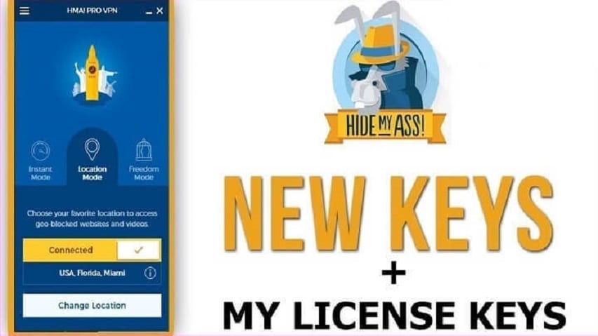 Chia sẻ Key HMA Pro VPN miễn phí cập nhật liên tục